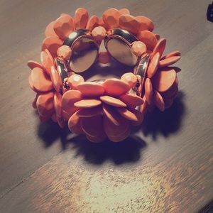 J. Crew Jewelry - J crew flower bracelet. J. Crew Jewelry - J crew flower bracelet.